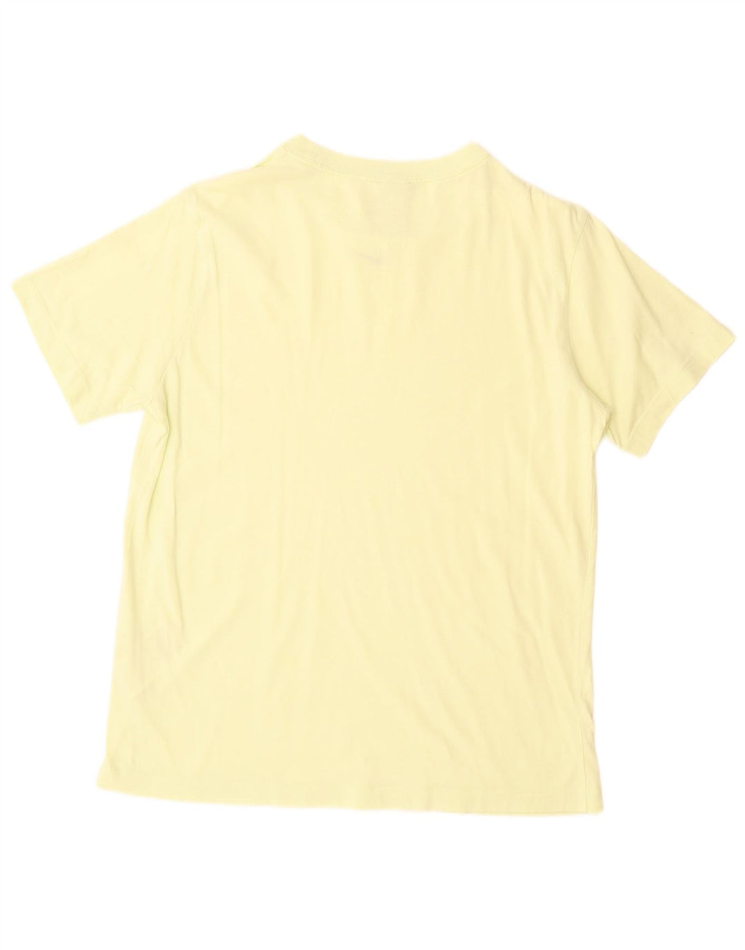 Nike Mens T-Shirt Top XS Yellow Cotton