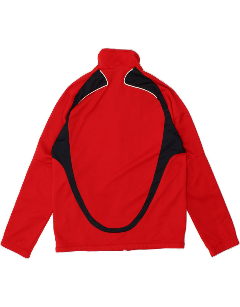 ADIDAS Boys Climacool Tracksuit Top Jacket 13-14 Years Red Colourblock | Vintage Adidas | Thrift | Second-Hand Adidas | Used Clothing | Messina Hembry 