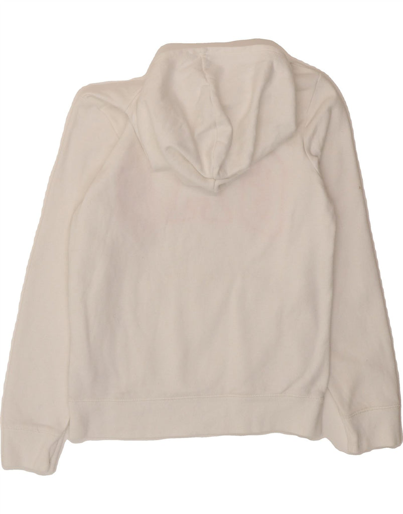 GAP Girls Graphic Hoodie Jumper 14-15 Years 2XL  White Cotton Vintage Gap and Second-Hand Gap from Messina Hembry 