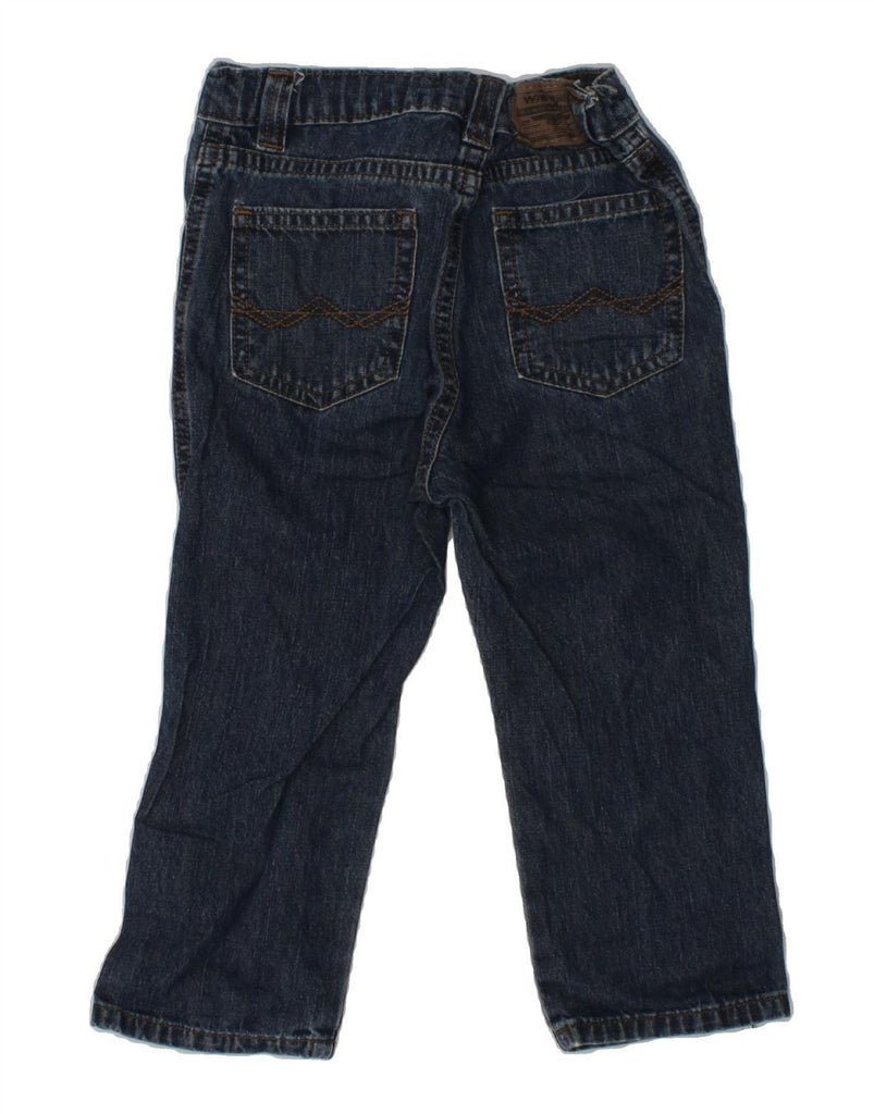 WRANGLER Boys Straight Jeans 2-3 Years W20 L13 Blue Cotton | Vintage Wrangler | Thrift | Second-Hand Wrangler | Used Clothing | Messina Hembry 