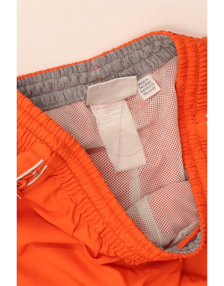 Puma Mens Tracksuit Trousers Small Orange Polyester