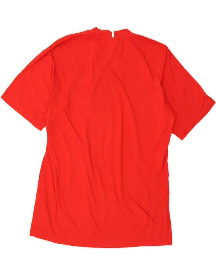 ADIDAS Mens T-Shirt Top Large Red Cotton Vintage Adidas and Second-Hand Adidas from Messina Hembry 