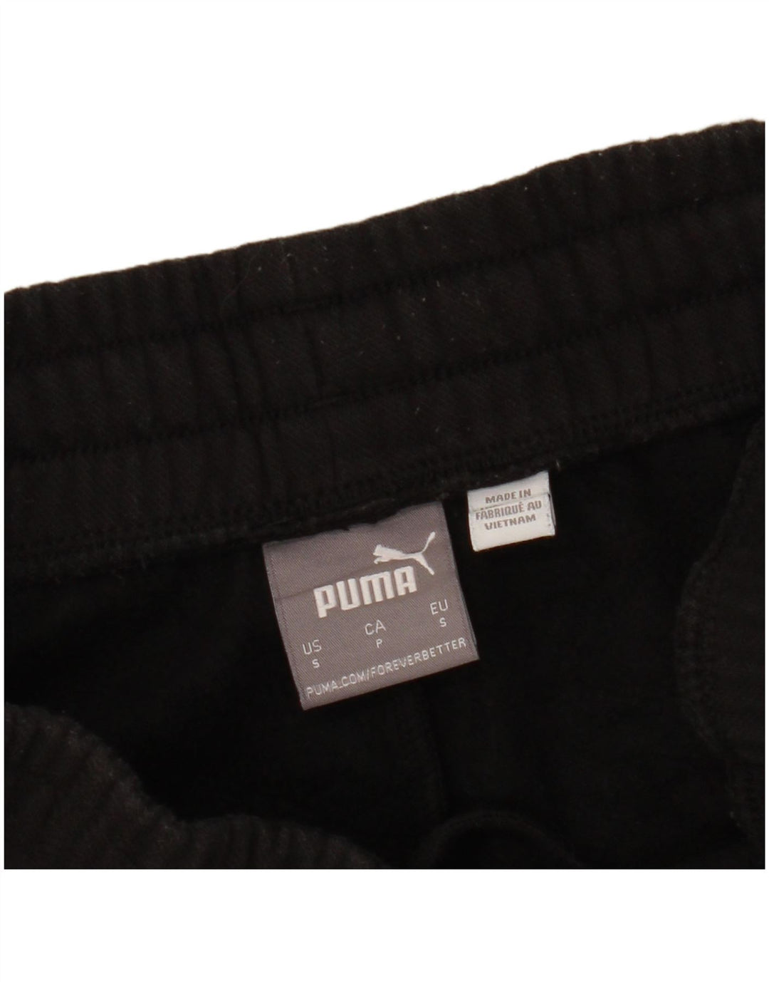 PUMA Mens Graphic Sport Shorts Small  Black