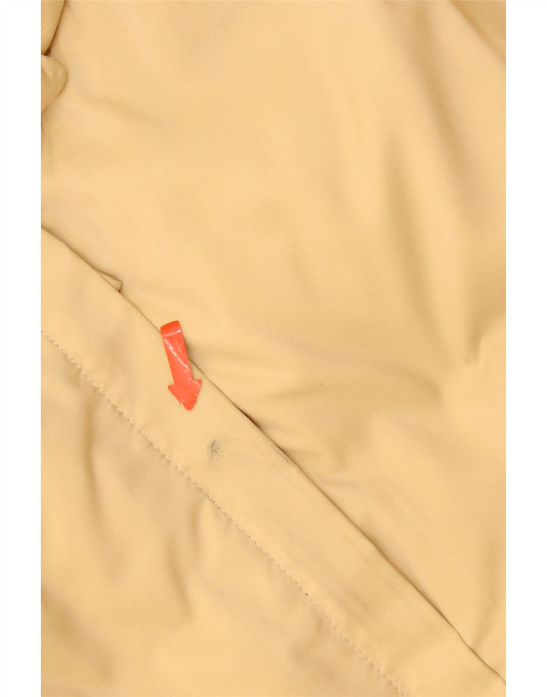 Best Company Womens Padded Coat IT 42 Medium Beige Nylon