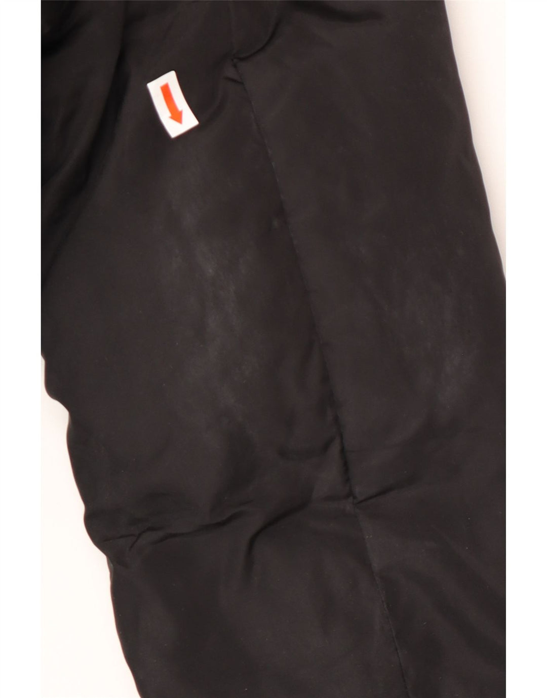 ARMANI JEANS Womens Oversized Hooded Padded Coat IT 38 XS Black Polyester