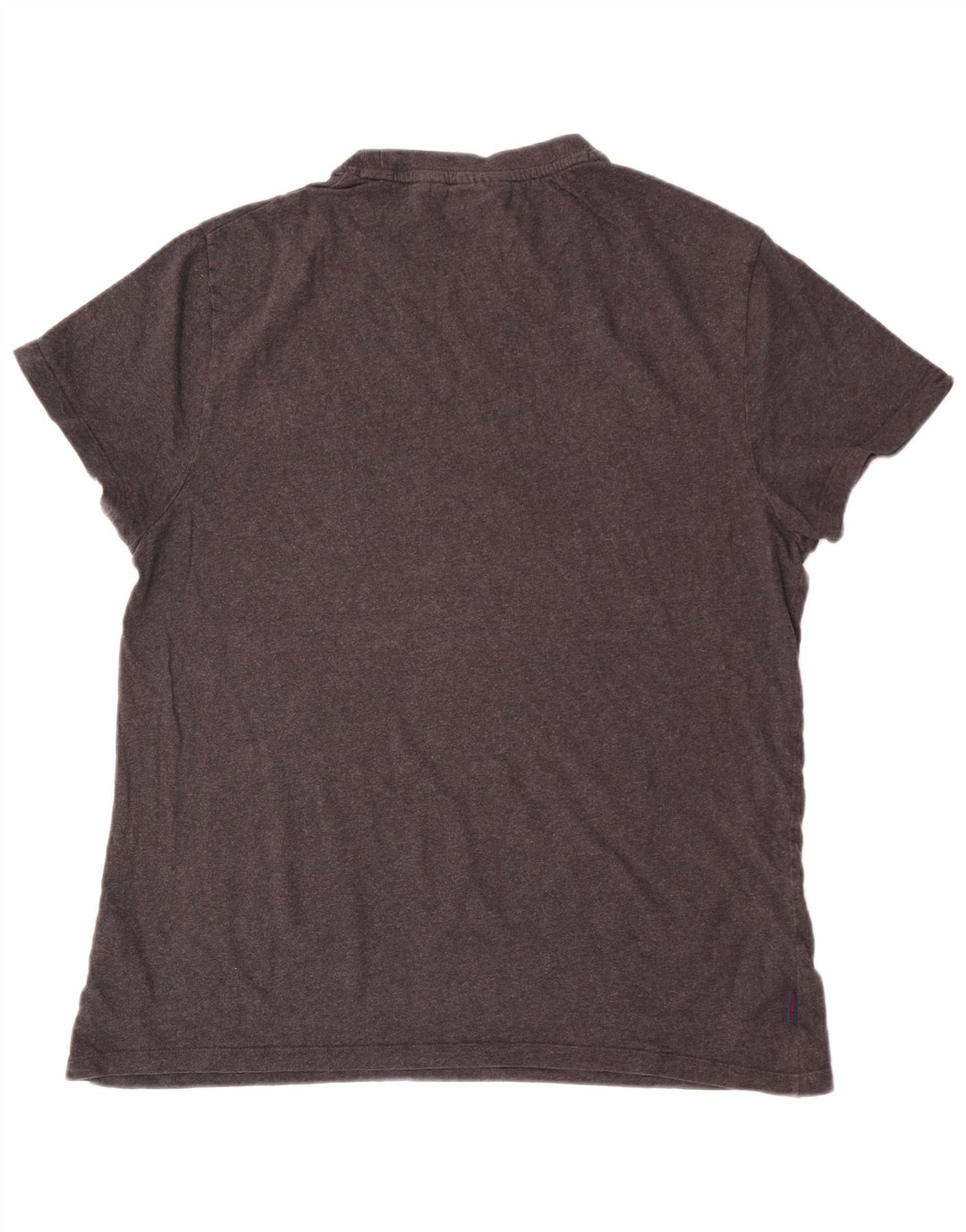 Superdry Mens Graphic T-Shirt Top XL Grey Cotton