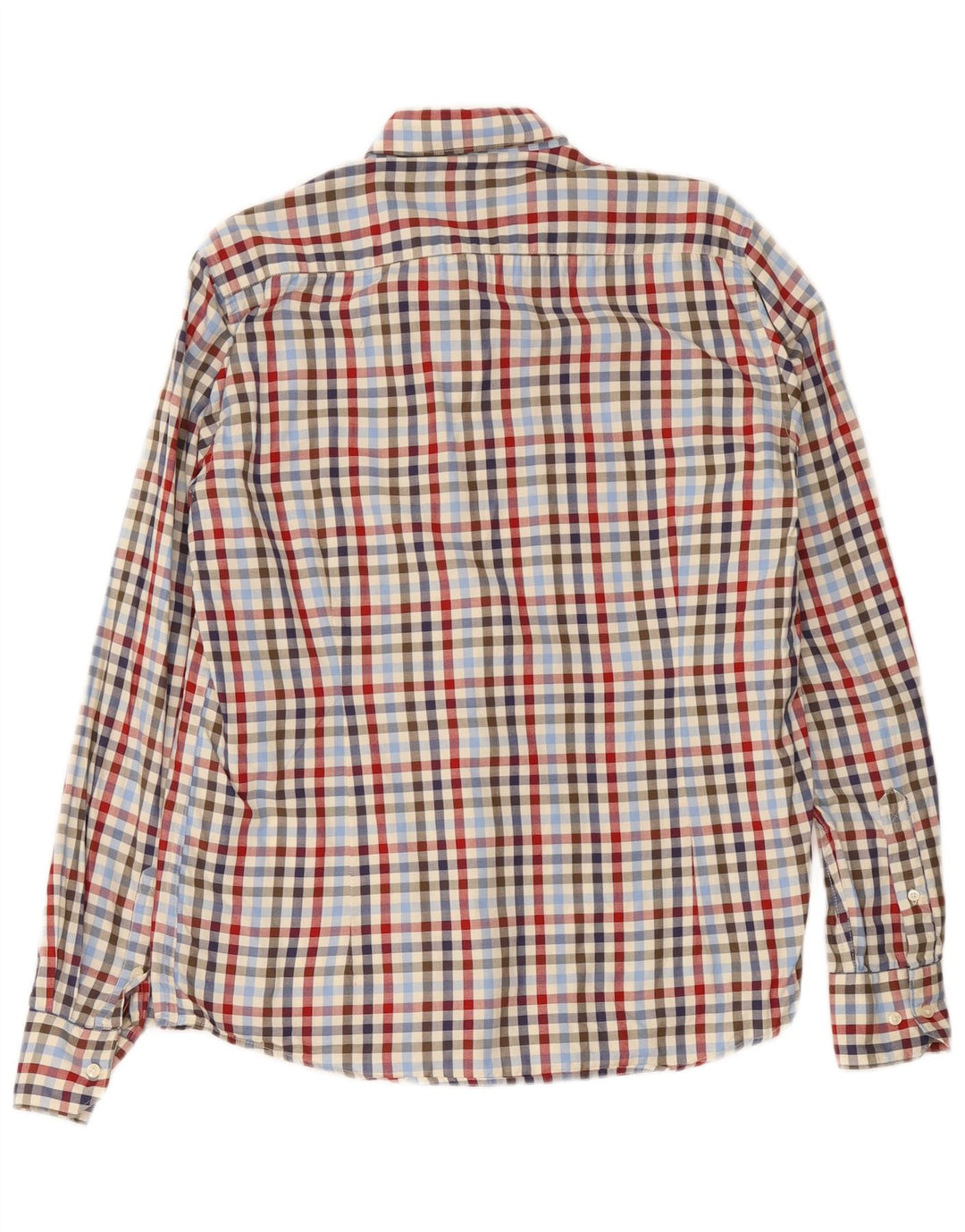 Barbour Mens Tailored Fit Shirt Medium Multicoloured Gingham Cotton