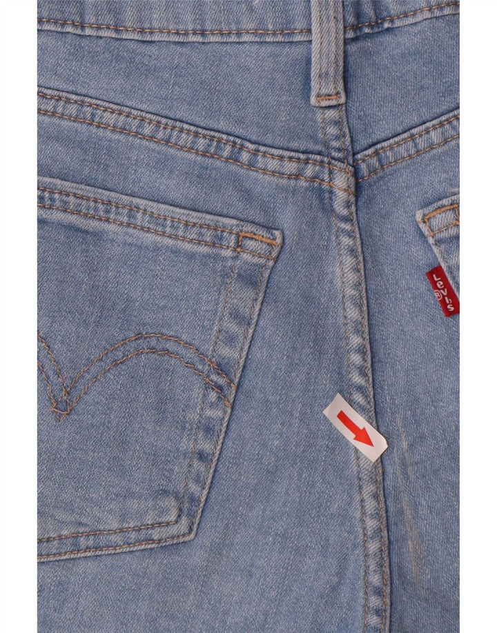 Levi's Womens Distressed Denim Shorts Small W26 Blue Cotton