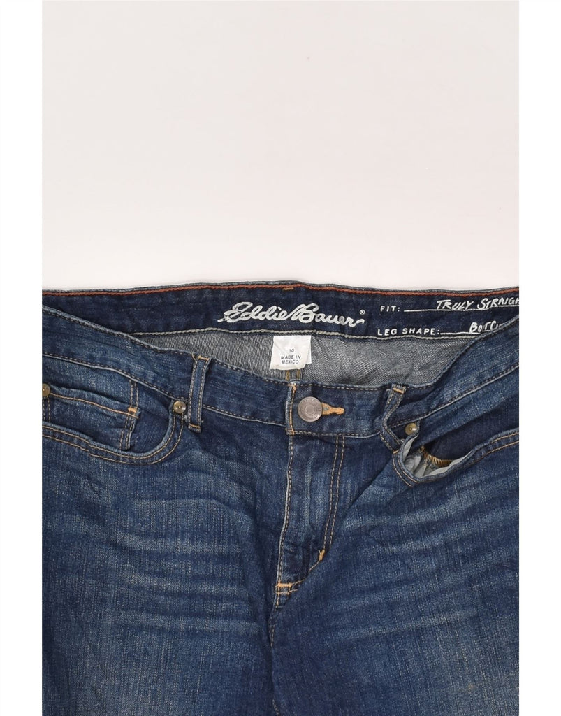 EDDIE BAUER Womens Bootcut Jeans US 10 Large W32 L33  Blue Cotton | Vintage Eddie Bauer | Thrift | Second-Hand Eddie Bauer | Used Clothing | Messina Hembry 