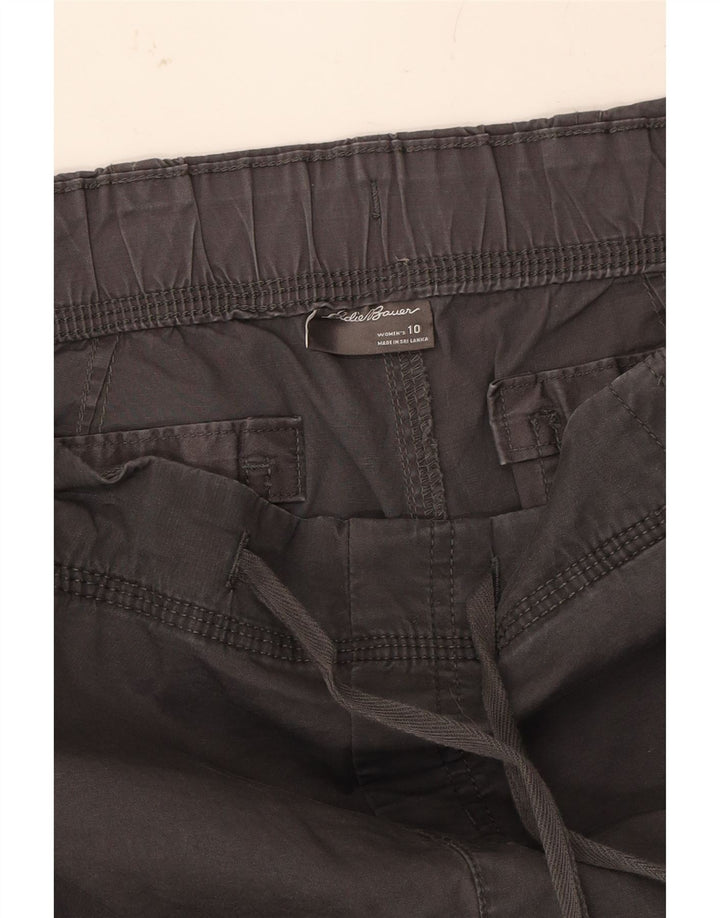 EDDIE BAUER Womens Casual Shorts US 10 Large W32 Grey Cotton Vintage Eddie Bauer and Second-Hand Eddie Bauer from Messina Hembry 