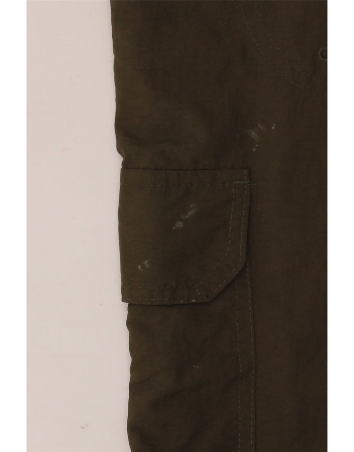 MOUNTAIN WAREHOUSE Mens Straight Cargo Trousers W38 L32 Khaki Nylon