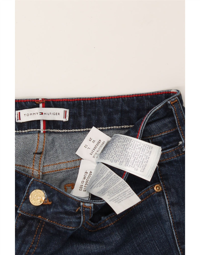 TOMMY HILFIGER Womens Slim Jeans W29 L32 Blue Cotton Vintage Tommy Hilfiger and Second-Hand Tommy Hilfiger from Messina Hembry 