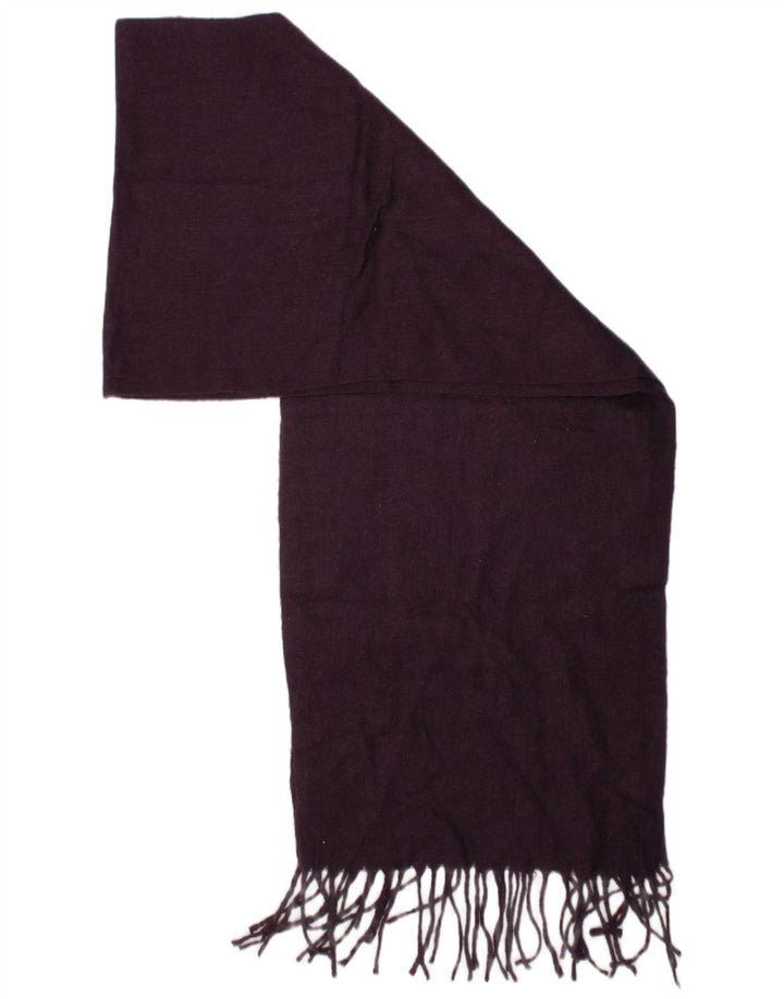 BELFE Womens Rectangle Scarf One Size Purple Acrylic