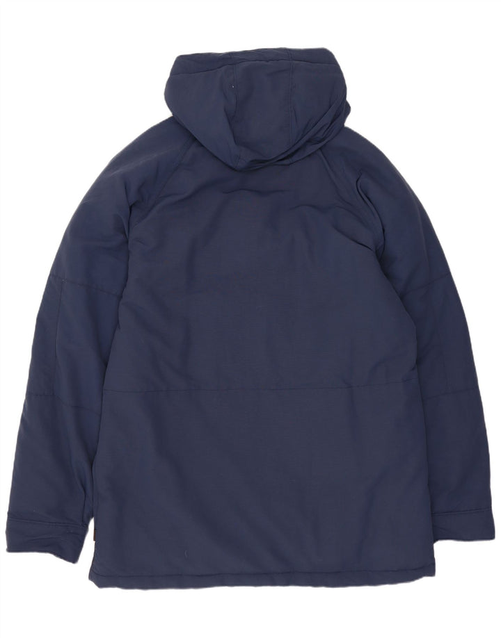 LEVI'S Mens Hooded Padded Jacket UK 38 Medium Navy Blue