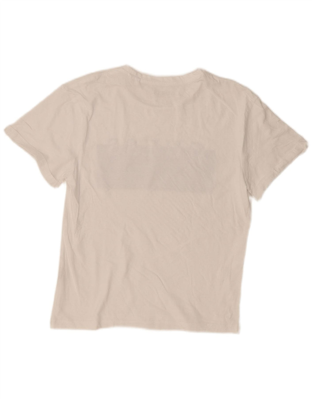 Guess Womens Graphic T-Shirt Top UK 14 Medium White