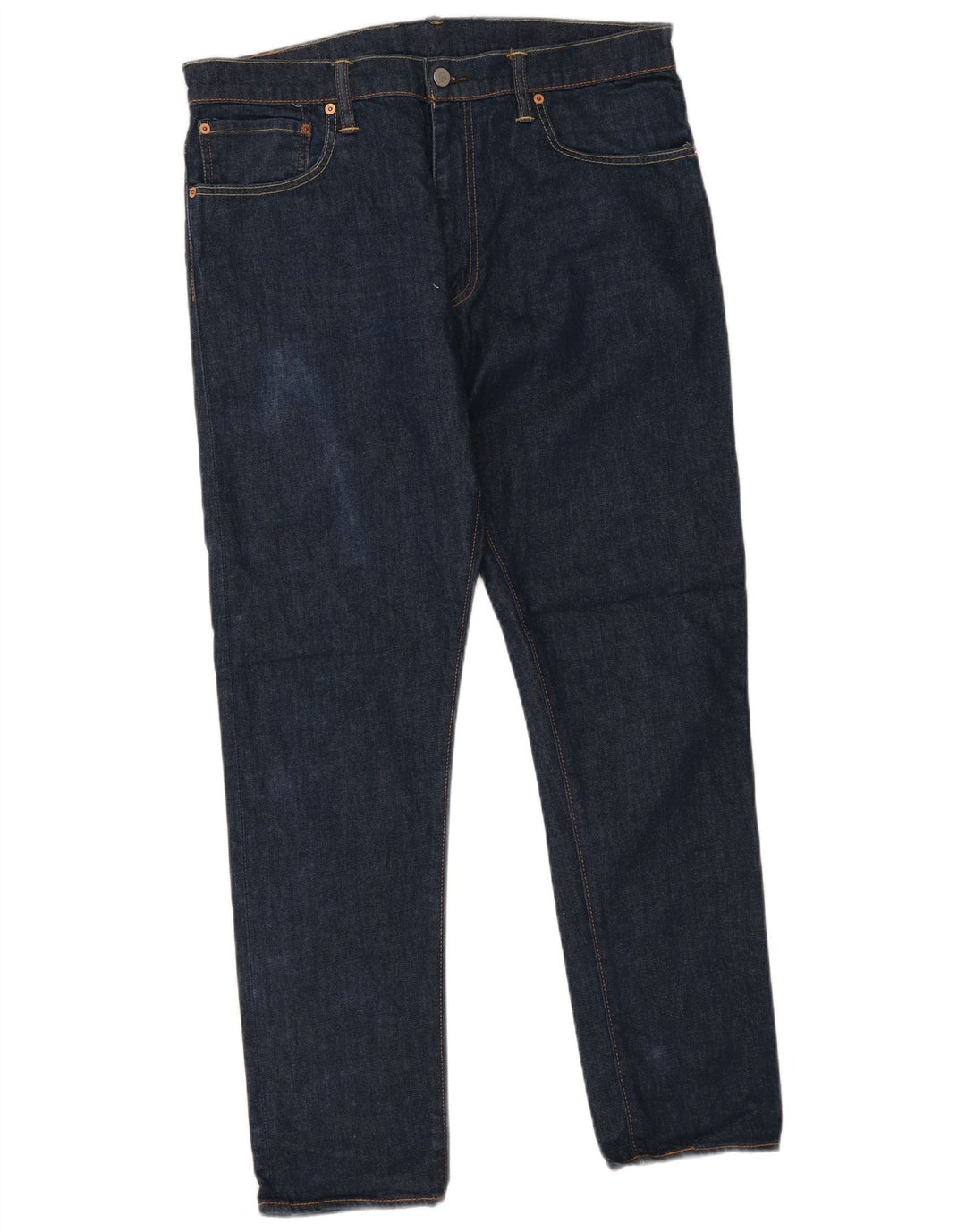 Levi's Mens 520 Tapered Jeans W36 L32 Blue Cotton