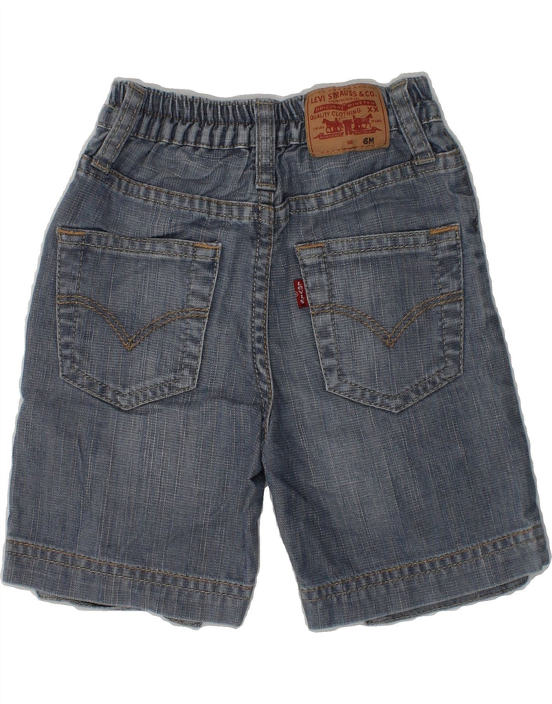 LEVI'S Baby Boys Denim Cargo Shorts 3-6 Months W16  Blue Cotton | Vintage Levi's | Thrift | Second-Hand Levi's | Used Clothing | Messina Hembry 