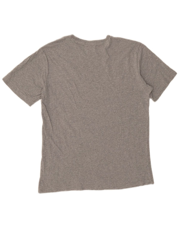 Champion Womens Graphic T-Shirt Top UK 18 XL Grey