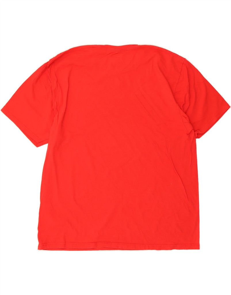 REEBOK Mens Chicago Blackhawks Graphic T-Shirt Top 2XL Red Cotton Vintage Reebok and Second-Hand Reebok from Messina Hembry 