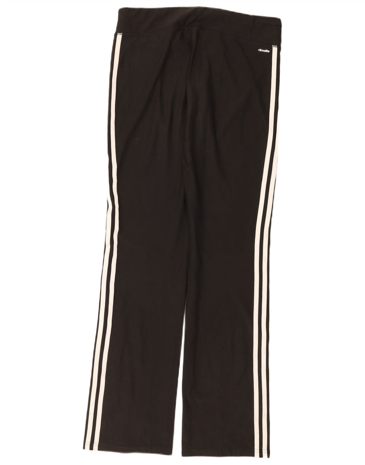 Adidas Womens Tracksuit Trousers UK 12/14 Medium  Black Polyester