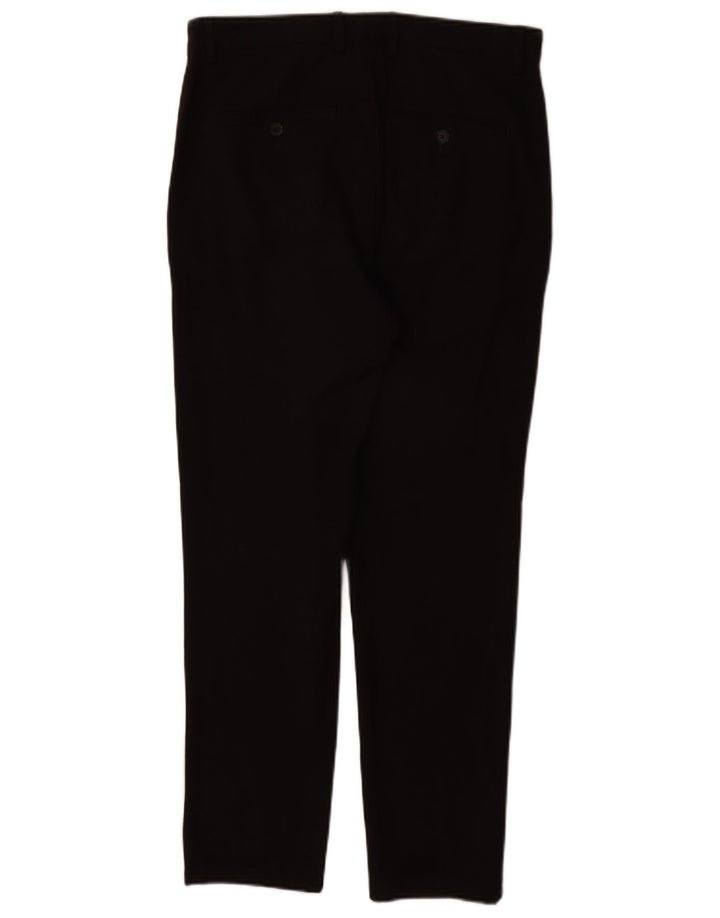 Zara Mens Slim Chino Trousers EU 38 Small W30 L29 Black