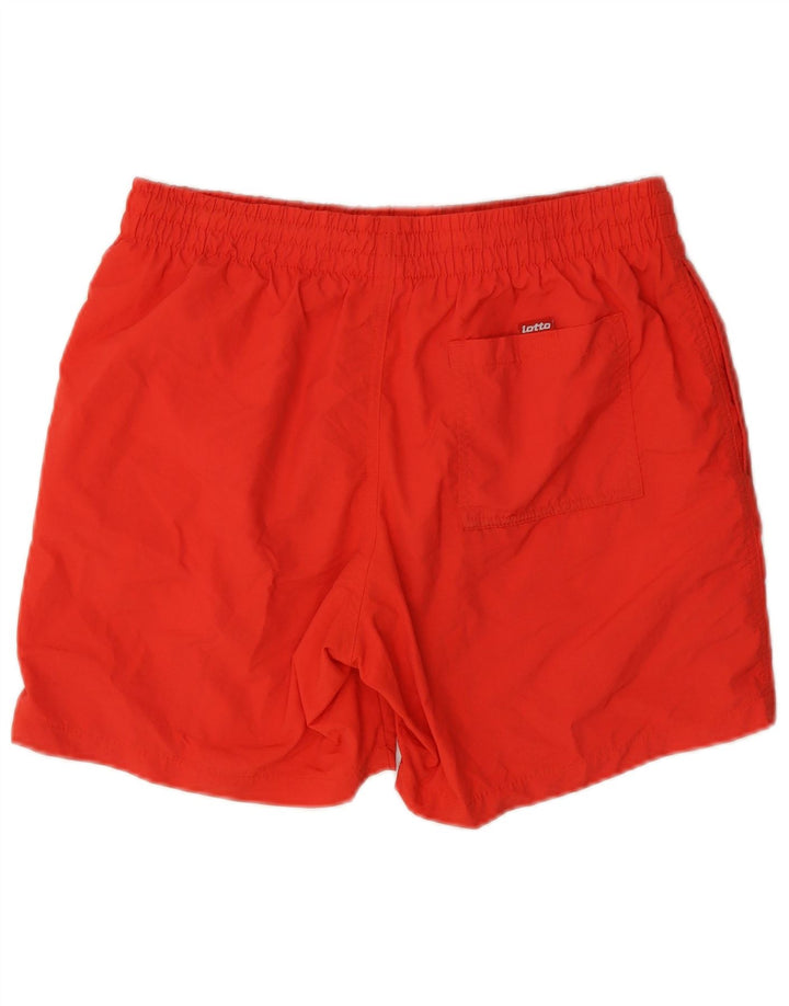 Lotto Mens Swimming Shorts Medium Orange Polyamide