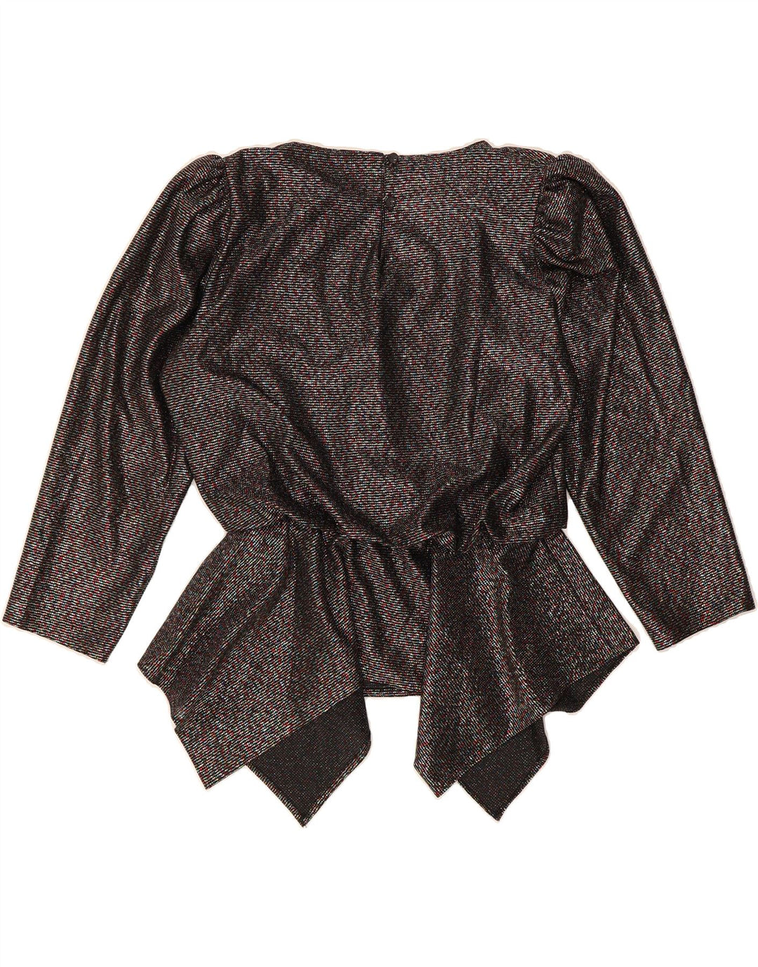 VISION Womens Long Sleeve Blouse Top IT 46 Large Multicoloured Flecked Vintage Vision and Second-Hand Vision from Messina Hembry 