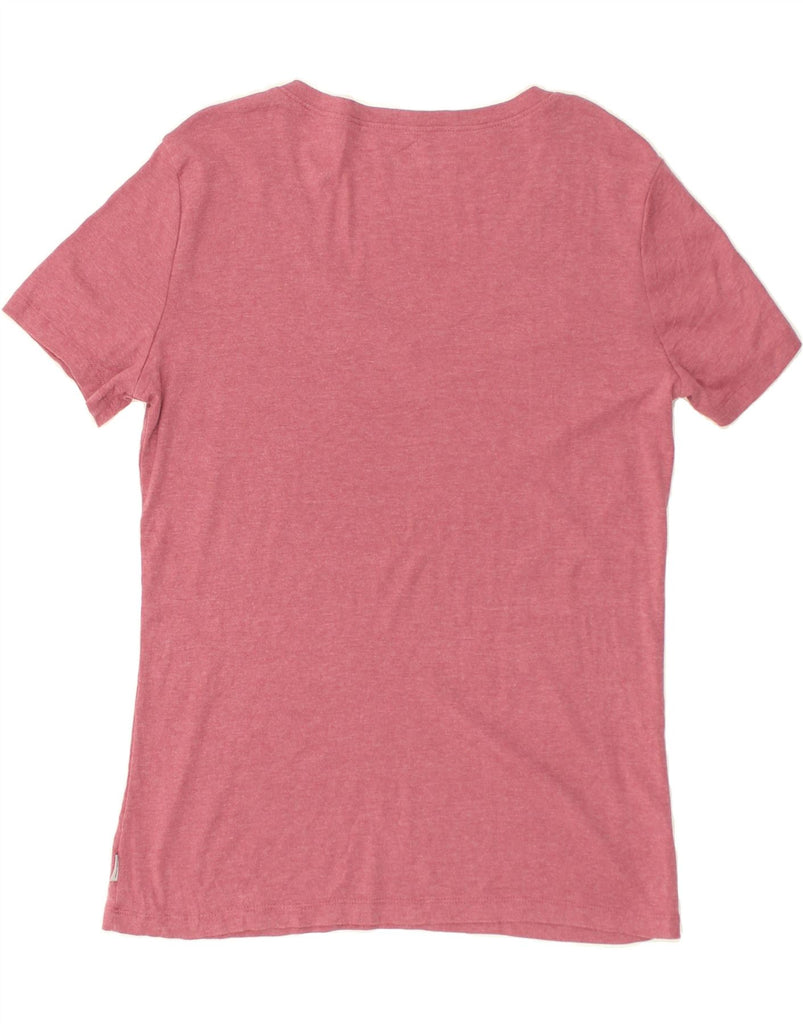 EDDIE BAUER Womens T-Shirt Top UK 18 XL Pink Cotton | Vintage Eddie Bauer | Thrift | Second-Hand Eddie Bauer | Used Clothing | Messina Hembry 