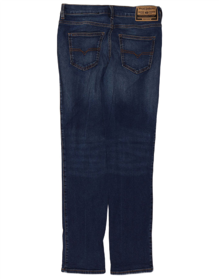 DIESEL Womens Slim Jeans W28 L30 Blue Cotton