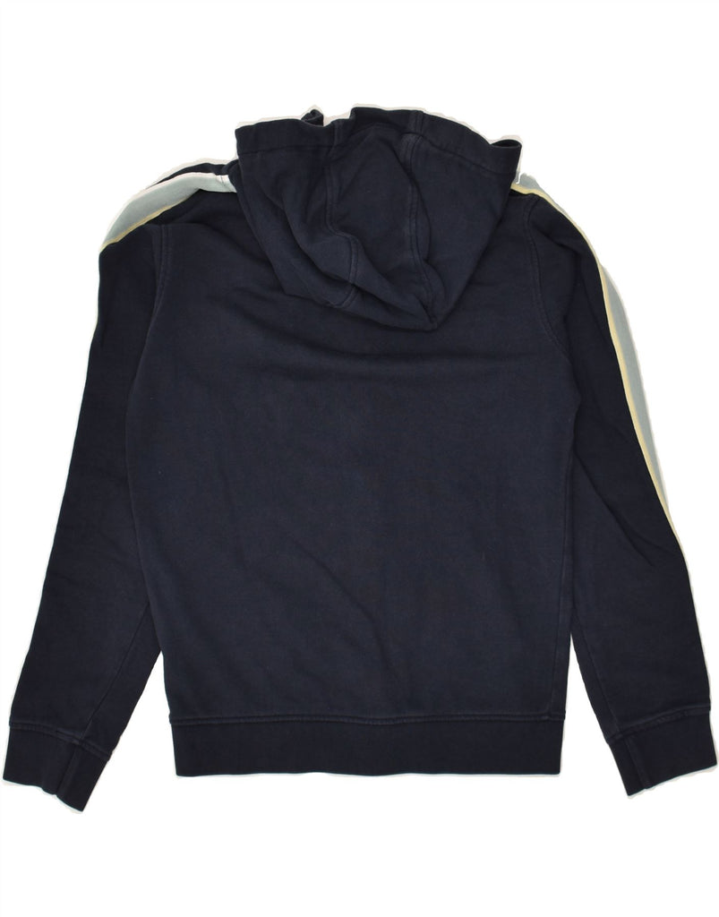 LYLE & SCOTT Boys Zip Hoodie Sweater 12-13 Years Navy Blue Cotton | Vintage Lyle & Scott | Thrift | Second-Hand Lyle & Scott | Used Clothing | Messina Hembry 