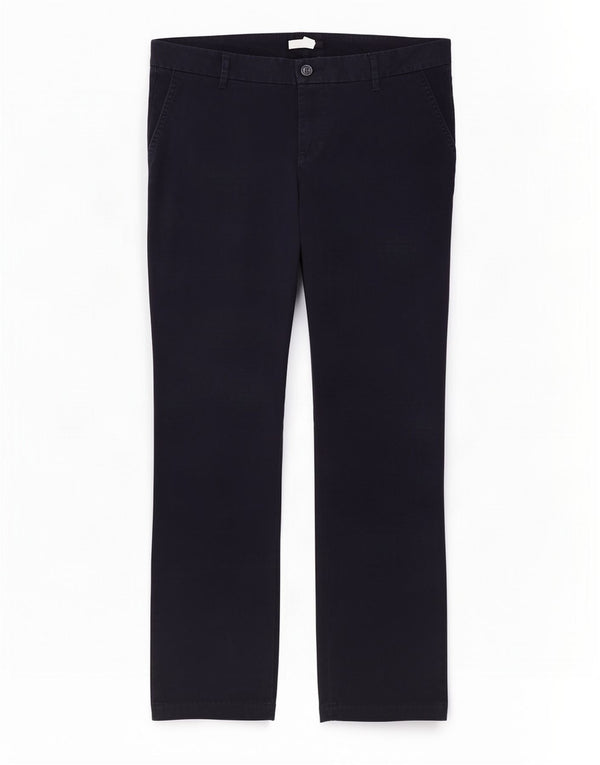 Tommy Hilfiger Womens Slim Chino Trousers US 6 Medium W30 L30 Navy Blue