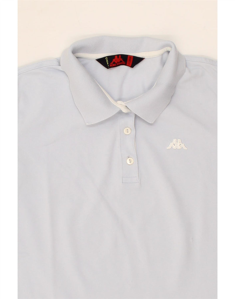 KAPPA Womens Polo Shirt UK 18 XL Blue Cotton Vintage Kappa and Second-Hand Kappa from Messina Hembry 