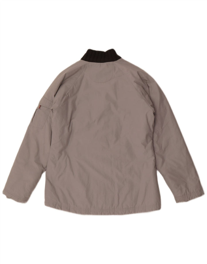 Adidas Womens Utility Jacket UK 10 Small  Grey Colourblock Polyester