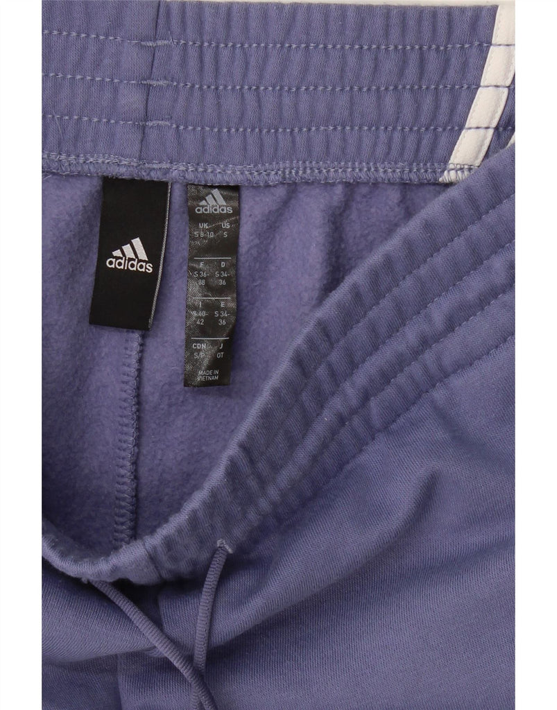 ADIDAS Womens Tracksuit Trousers UK 8/10 Small  Purple Cotton Vintage Adidas and Second-Hand Adidas from Messina Hembry 