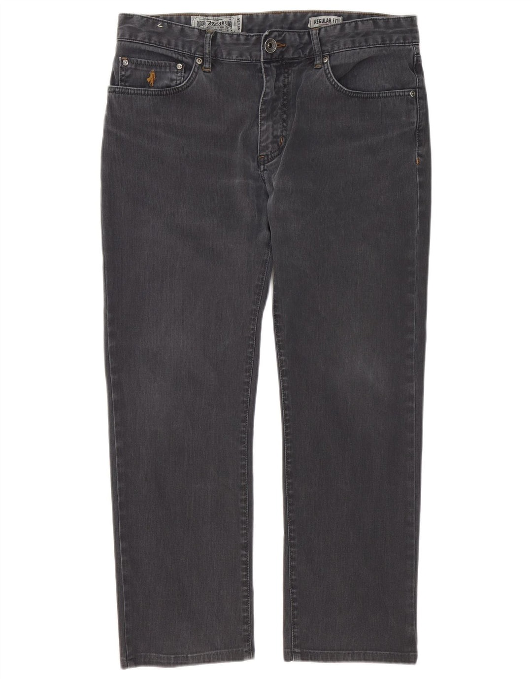 Marlboro Classics Mens Straight Regular Fit Casual Trousers W32 L27 Grey