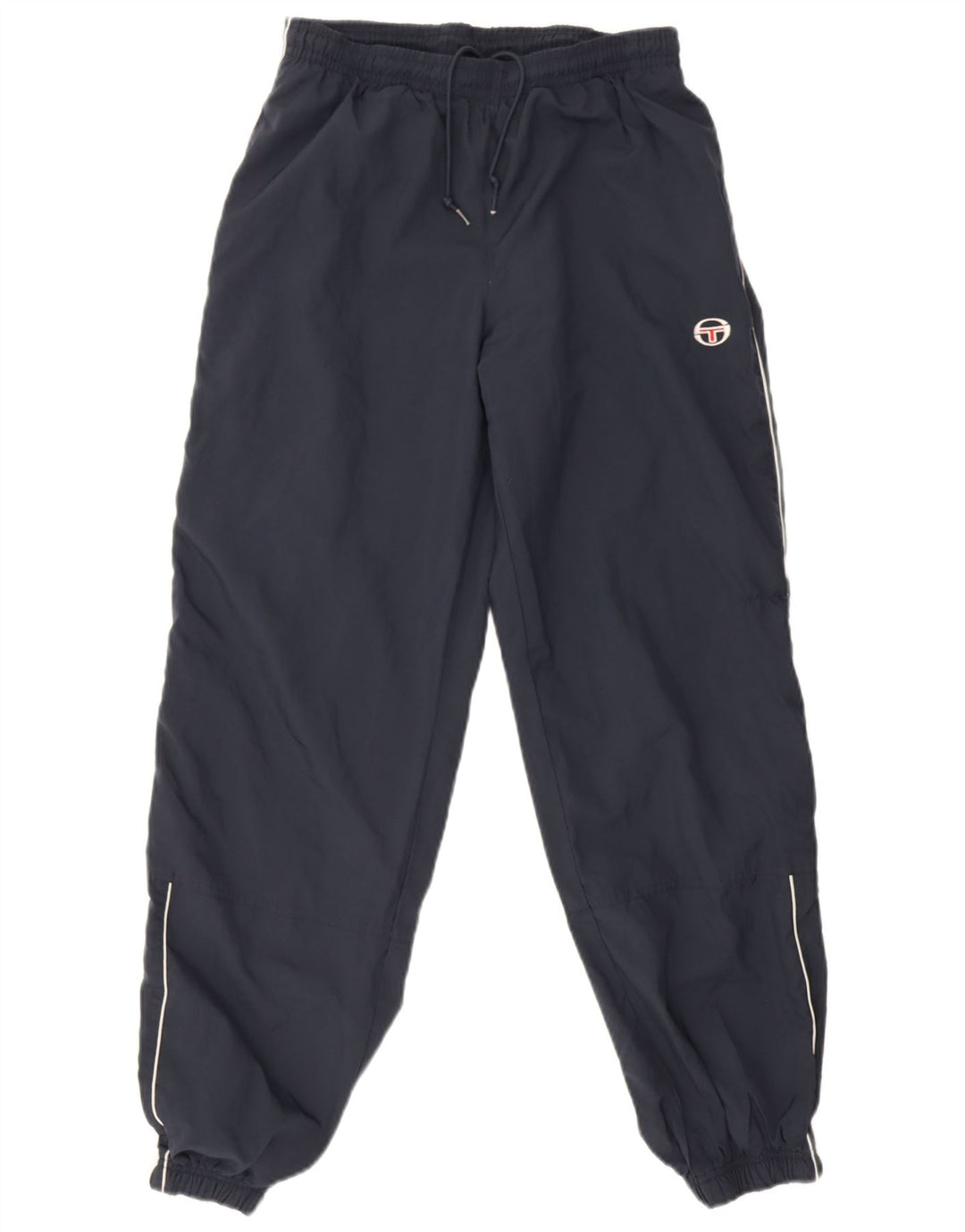 Sergio Tacchini Mens Tracksuit Trousers Joggers Medium Navy Blue Polyester