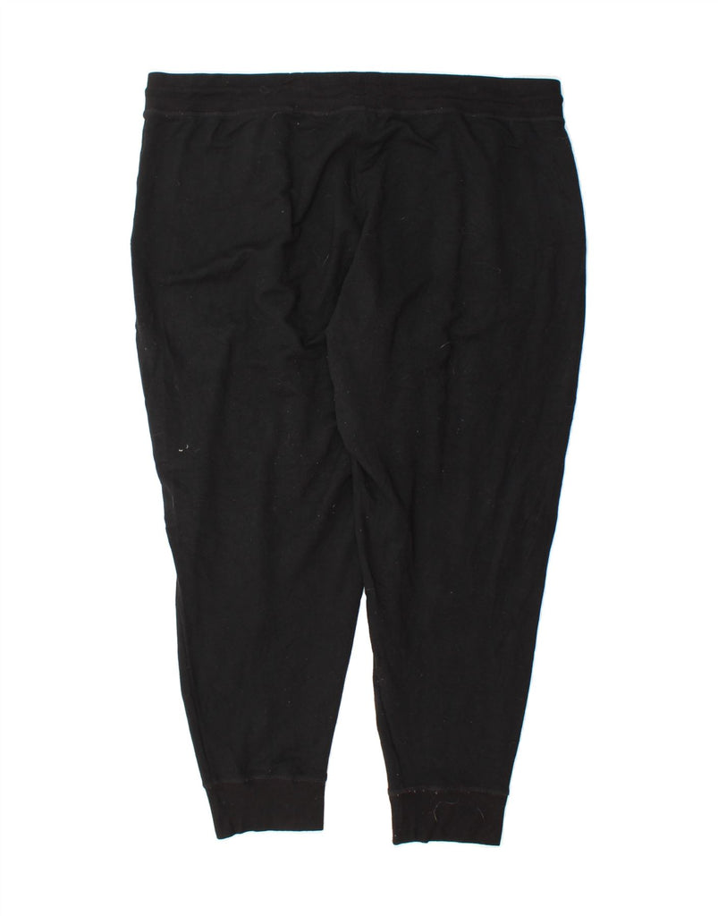 EDDIE BAUER Womens Tracksuit Trousers Joggers UK 20 2XL  Black Modal Vintage Eddie Bauer and Second-Hand Eddie Bauer from Messina Hembry 