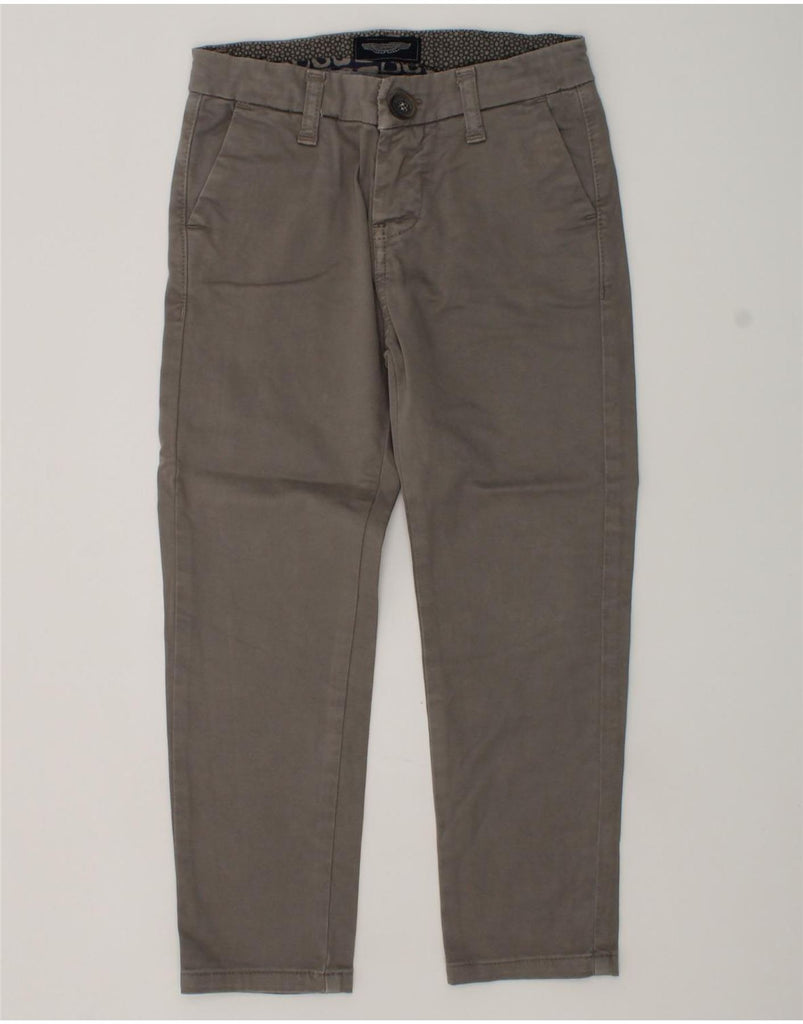 ASTON MARTIN Boys Tapered Chino Trousers 3-4 Years W20 L17 Grey Cotton | Vintage Aston Martin | Thrift | Second-Hand Aston Martin | Used Clothing | Messina Hembry 