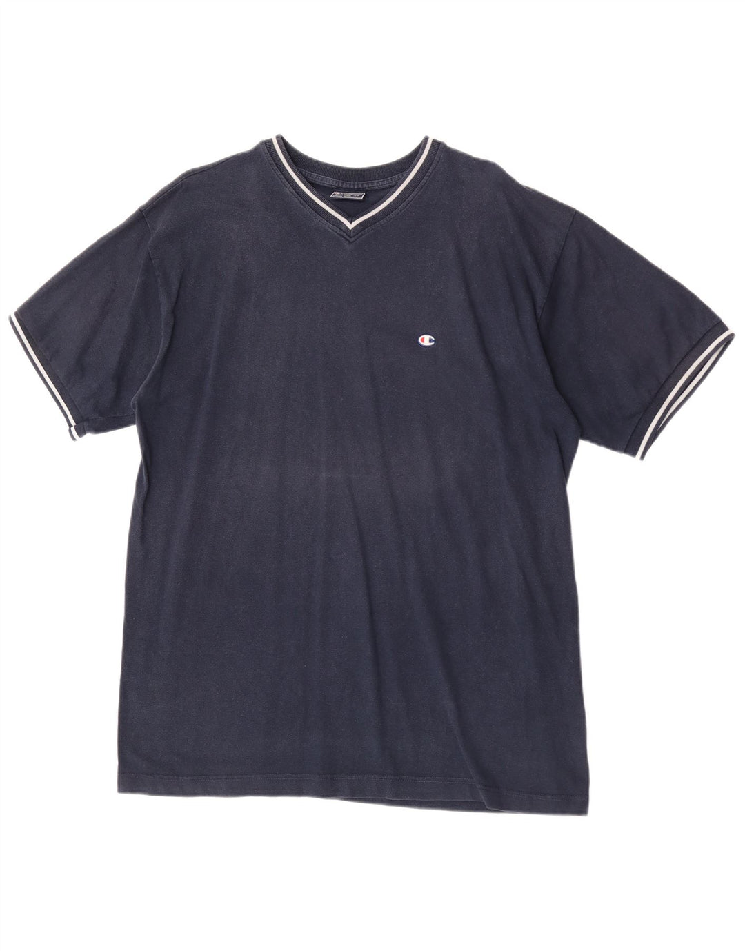 Champion Mens T-Shirt Top 2XL Navy Blue