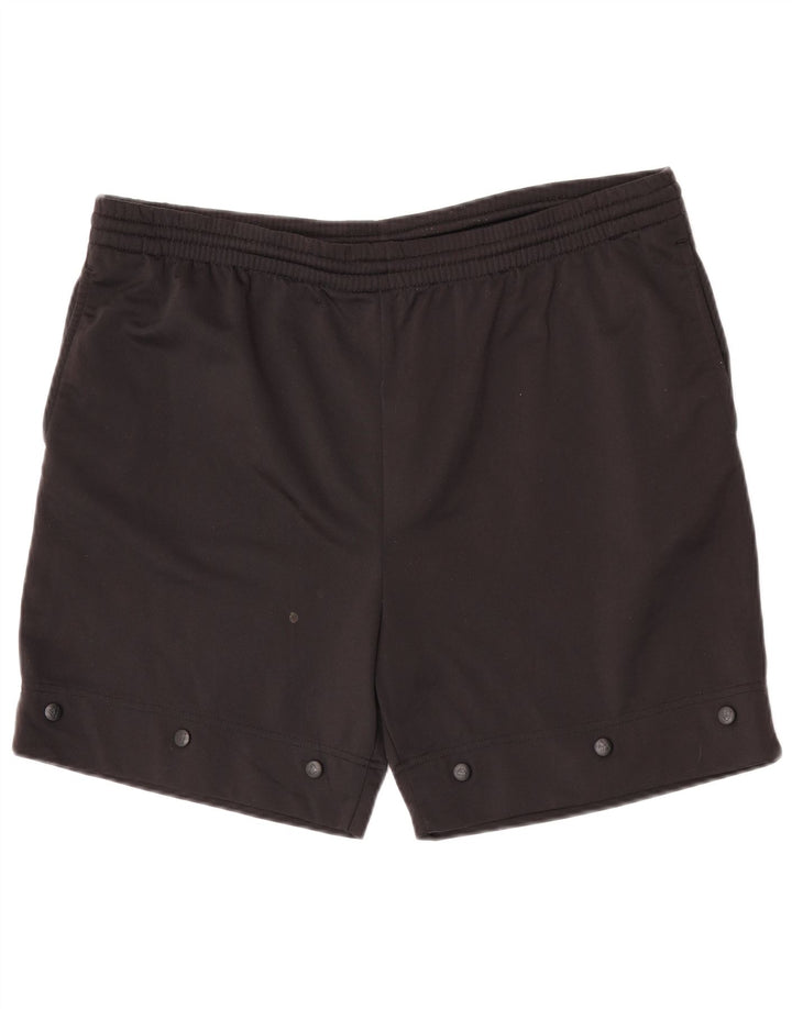 Kappa Mens Graphic Sport Shorts XL  Black Polyester
