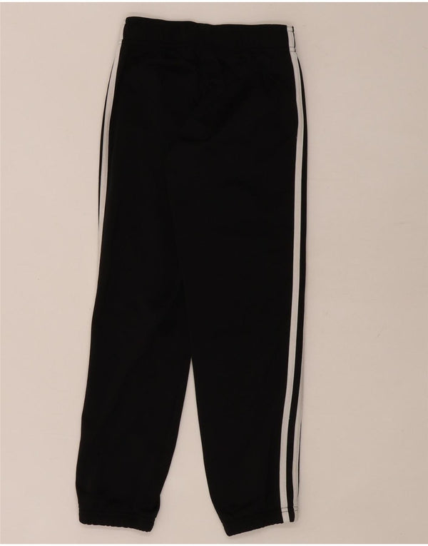 Adidas Boys Tracksuit Trousers Joggers 7-8 Years  Black Polyester