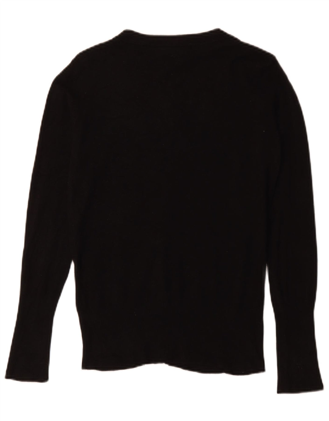 Zara Womens Cardigan Sweater UK 12 Medium Black