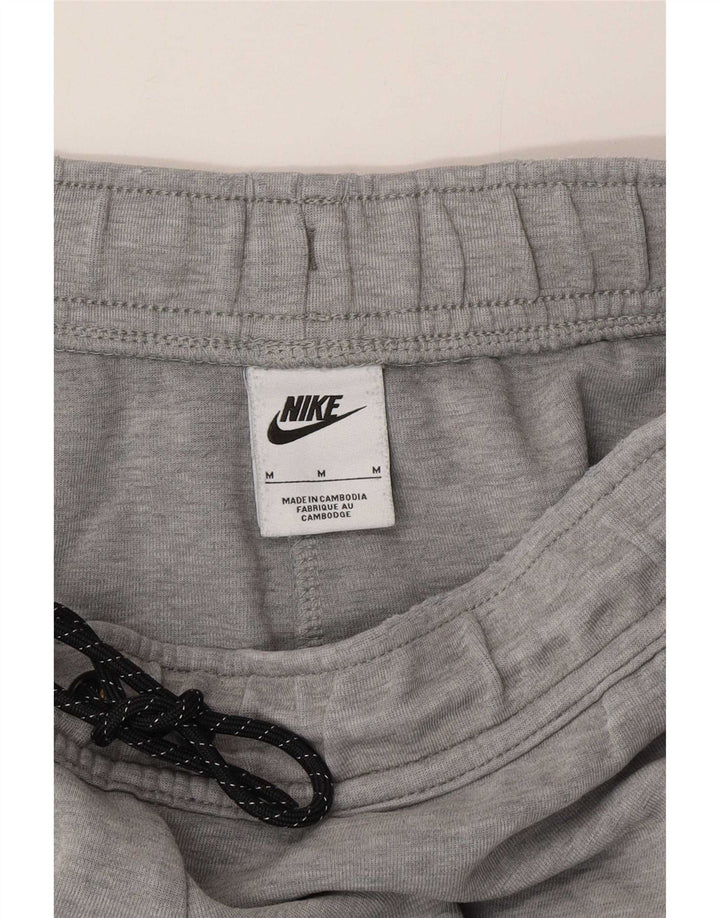 Nike Mens Tracksuit Trousers Joggers Medium  Grey Colourblock Cotton