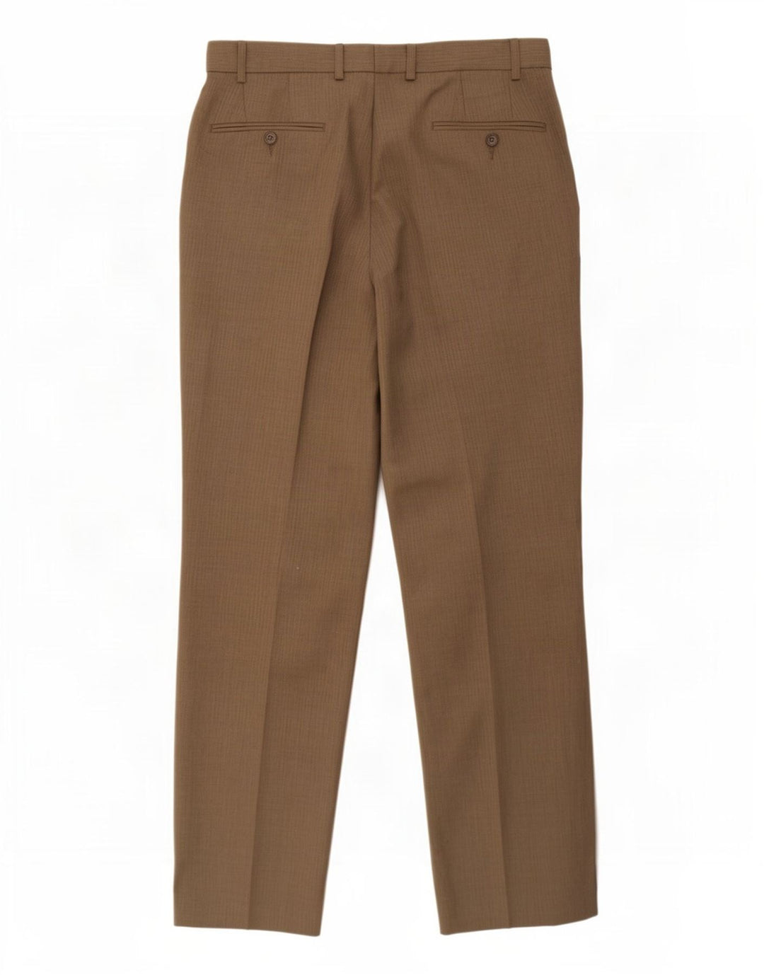 Marks & Spencer Mens Straight Chino Trousers W34 L31 Grey Polyester
