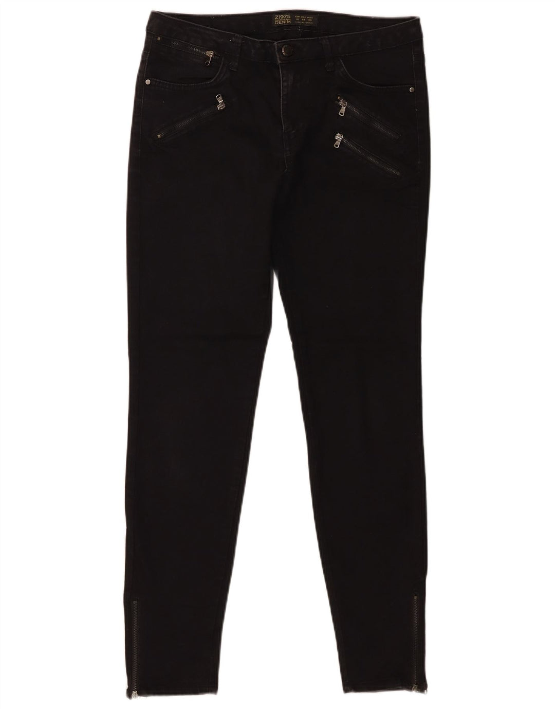 Zara Womens Skinny Jeans EU 40 Medium W30 L28 Black