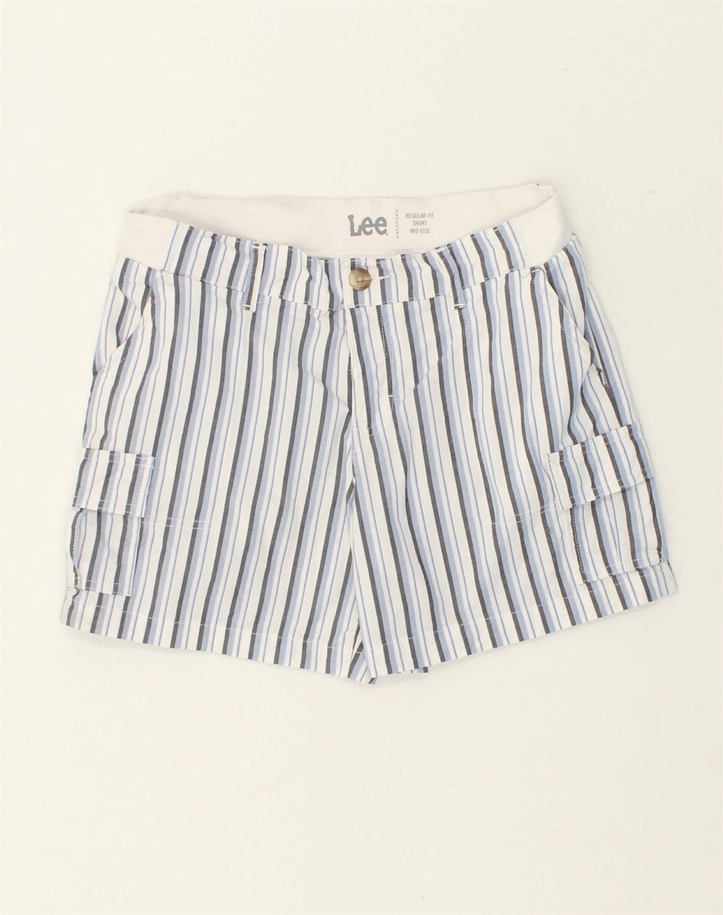 Striped deals cargo shorts