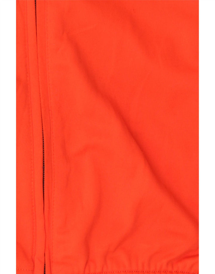 Champion Boys Tracksuit Top Jacket 11-12 Years Orange Polyester
