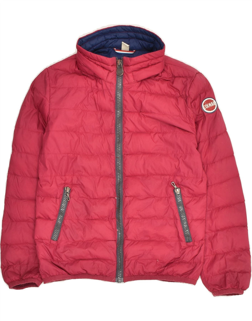 COLMAR Girls Padded Jacket 7-8 Years Red Polyamide | Vintage Colmar | Thrift | Second-Hand Colmar | Used Clothing | Messina Hembry 