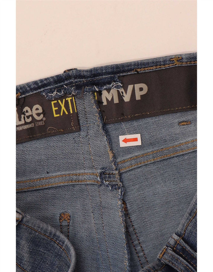 Lee Mens Extreme Motion Slim Jeans W36 L32 Blue Cotton