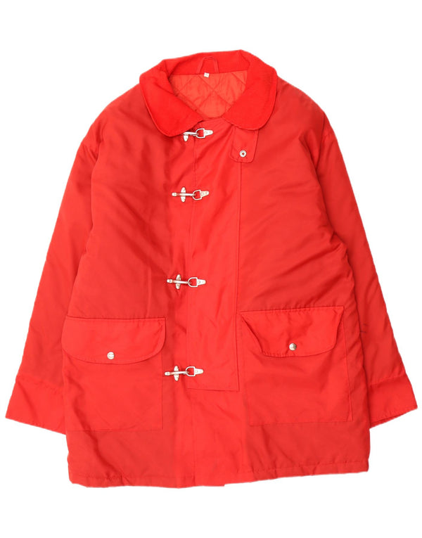 Vintage Mens Overcoat UK 42 XL Red